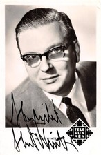 713448) Musiker Autogrammkarte