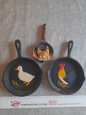 3x  Wanddeko Gusseisen