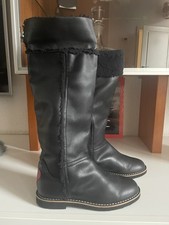 LOVE MOSCHINO Damen Winter Stiefel Classic Boots Schwarz Fell Gr. 38 TOP Zustand