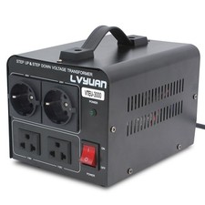 1500W 3000W Spannungswandler 110V/230V & 230V/110V Transformator Konverter