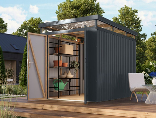 Gartenhaus metall - gartenhaus,