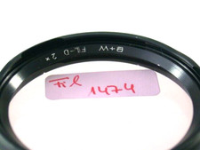 Orig B+W FL-D Floureszent Flourescent Lens Filter Bajonett B-III 1474/20