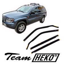 Windabweiser HEKO Passend Für Jeep Grand Cherokee 1999-2005 5-Türer 4-Tlg