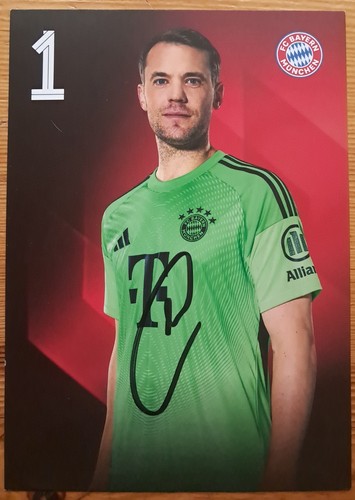 Manuel neuer orig autogramm - orig,