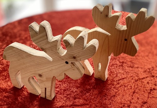 Holz bastelarbeit elch - holz-bastelarbeit, ca