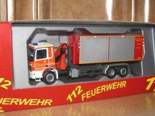 Herpa Mercedes Benz Actros WLF AB RÜST Feuerwehr Hamburg