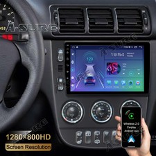 2+32GB Android 14 Autoradio Navi GPS für Mercedes-Benz M-Klasse W163 ML 350 320