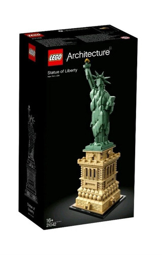 Lego architecture 21042 statue - lego,