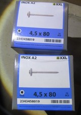 Restposten Marken Edelstahl Spenglerschrauben 2 Pakete 4,5x80mm / H2SIMReg6