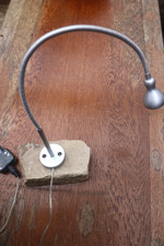 Ikea Tischlampe, rustikal und