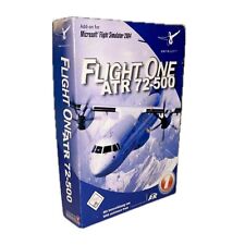Flight One ATR 72-500 PC Spiel Add On für MS Flight Simulator 2004 Rarität