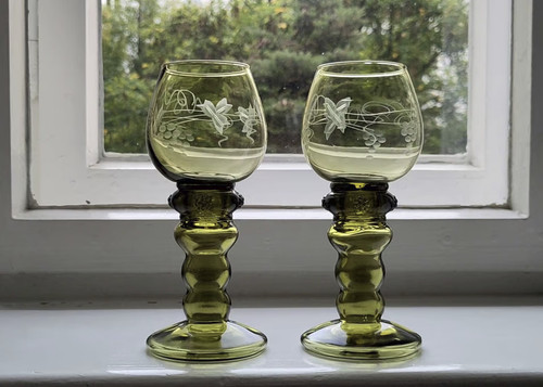Weingläser weinrömer - 2,