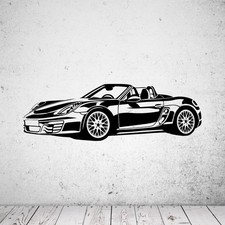 Wandtattoo Porsche Boxster