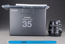 Fujifilm Fuji Fujinon  XF 35mm F2 R WR  Schwarz im Top Zustand OVP