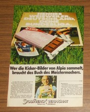 Seltene Werbung ALPIA