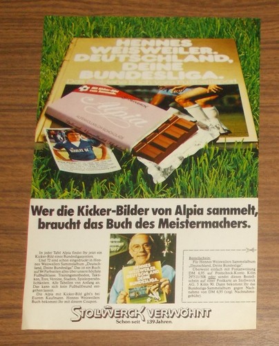 Seltene werbung alpia - seltene,