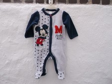 Nicki Schlafanzug Schlafstrampler Grösse 62  C&A  Disney Baby  Mickey  Mouse