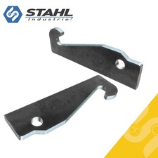 Koppelhaken Anbaukonsole Radlader JCB 403 40x37x323mm 2 Stück (1 Paar) t=20mm