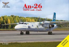 Sova-M 14003 1:144 Antonov An-26 Turboprop-Transporter (Antonov Airlines)