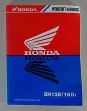 Werkstatthandbuch honda 125 - werkstatthandbuch, sh