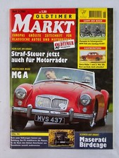 Oldtimer Markt Heft Mai 5/2001 - MGA Opel P4 Maserati Birdcage Simca Rallye