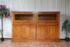 Nr.2063a Sideboard Highboard Kirsche Vollholz