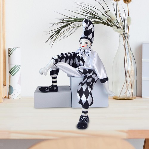 Clownpuppe porzellan clown - clownpuppe,