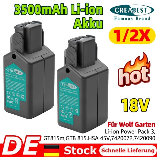 3500mah 18v ion - akku, für