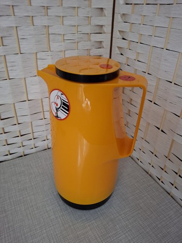 Retro thermoskanne orange - retro,