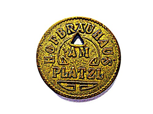 Token jeton hofbräuhaus am - /,