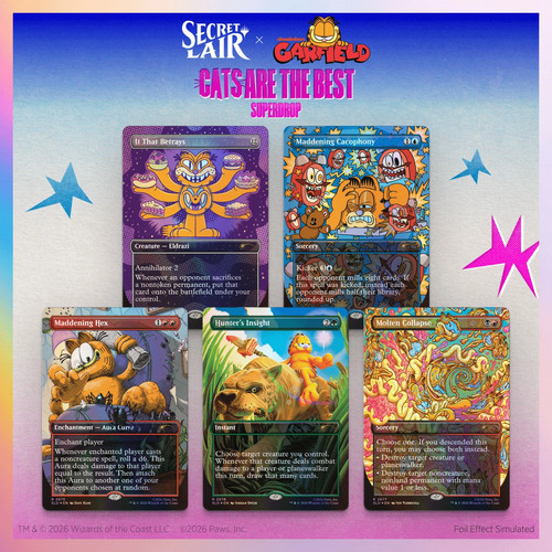 Mtg secret lair cats - cats, are