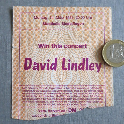 David lindley concert 1983 - lindley,