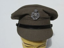 INDIEN POLIZEI SCHIRMMÜTZE