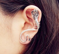 1 x Cobra Ohrstecker Ohrringe Cobra Gothic Punk Ohrklemme Ohrschmuck Ohrring CB4