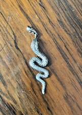 Thomas Sabo Charm- Ketten- Anhänger, Schlange, Silber