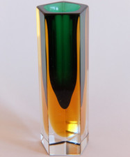 Murano Glas Vase 5 kant