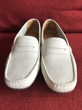 Bequeme Wirth Slipper Damen Schuhe Halbschuhe Mokassin Weiß Gr 7,5 41 wie neu