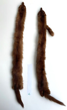 Nr.2 Nerz Kragen Stola  Echtfell  Honigfarbe guter Zustand