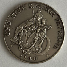SILBERMEDAILLE 999 Kloster