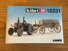 Kibri 12231 H0 Bausatz OVP Lanz Bulldog mit Faßwagen