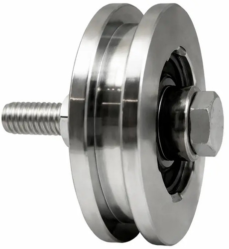 Metallrolle mit rille - metallrolle,
