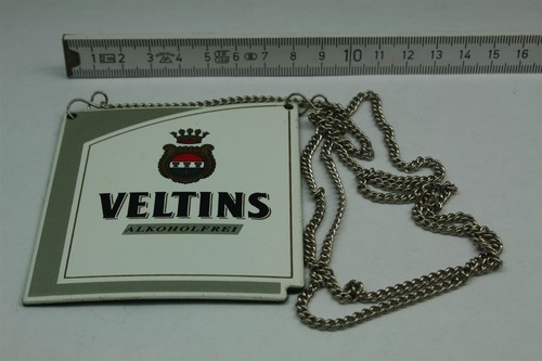 Zapfhahnschild veltins - zapfhahnschild,