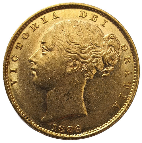 1886 queen victoria - 1886-s, schild
