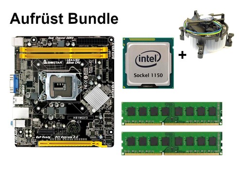 Bundle biostar h81mgv3 intel - h81mgv3, +