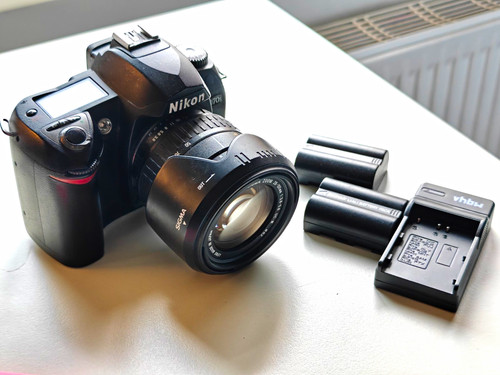 Nikon d70s mit 105mm - d70s,