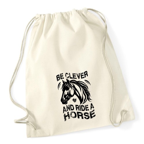 Turnbeutel ride horse pferd - turnbeutel,