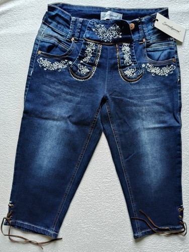 Trachtenhose jeans damen - trachtenhose,
