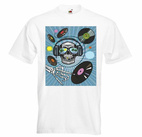 Shirt skull kopfhörer - t-shirt,