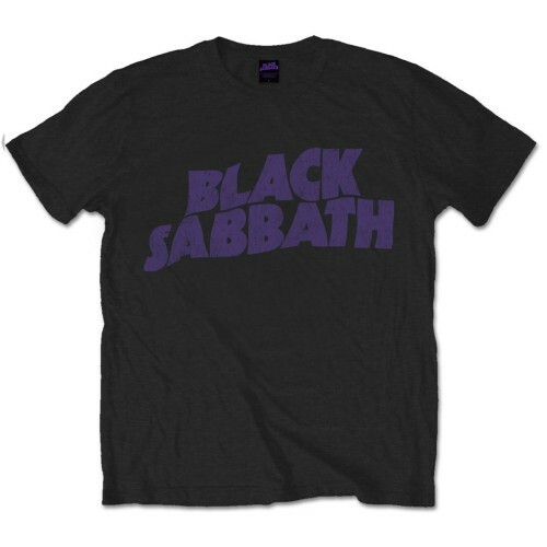 Black sabbath wavy logo - black,