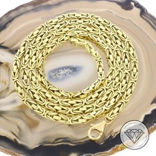 Wert 8.900,- Massive Königs Kette 585 / 14 Karat Gelb Gold 70 cm xxyy